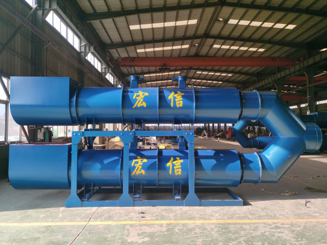 礦用風(fēng)機生產(chǎn)現(xiàn)場